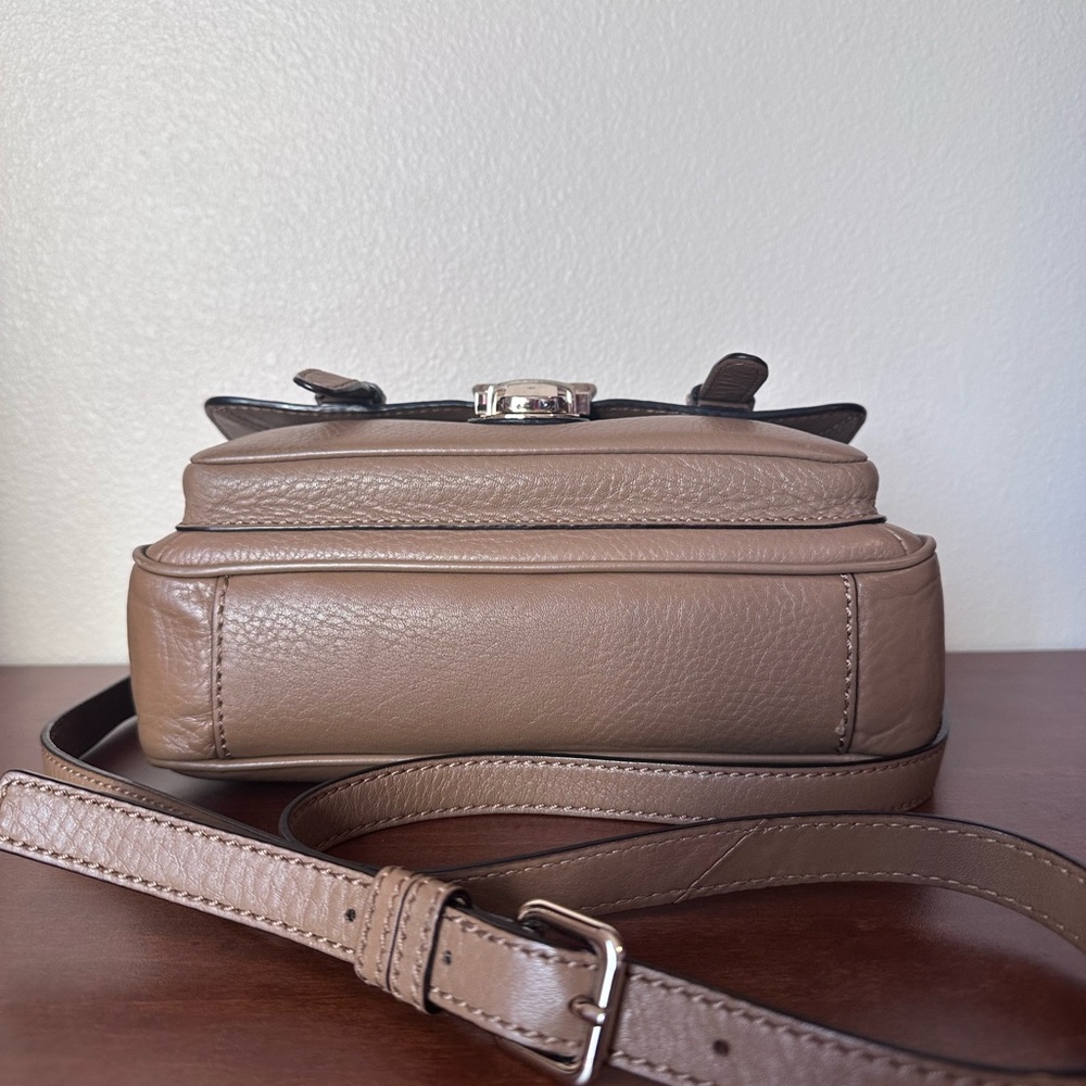 Kate Spade Tan Leather Crossbody Bag - Picture 4 of 15